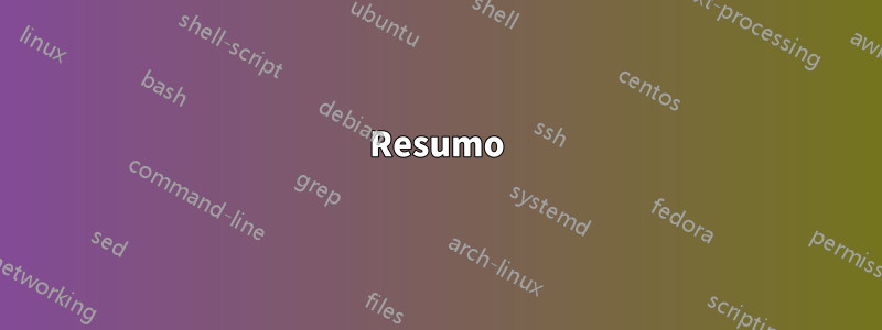 Resumo