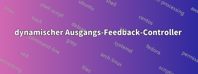 dynamischer Ausgangs-Feedback-Controller