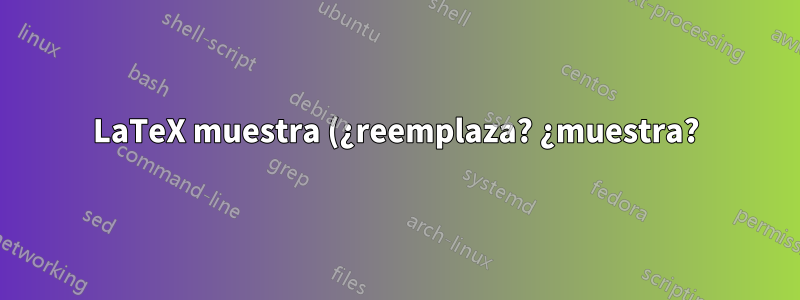LaTeX muestra (¿reemplaza? ¿muestra?) combinando la coma arriba a la derecha (U+315) como acento grave o acento grave (U+0060)