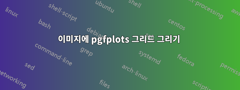 이미지에 pgfplots 그리드 그리기