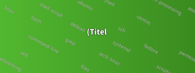 (Titel) Warum werden mein Titel, Autor und Datum durch Zahlen und Mathematik verfälscht?