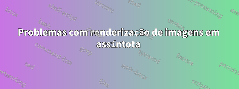 Problemas com renderização de imagens em assíntota