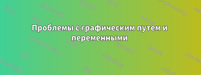 Проблемы с графическим путем и переменными