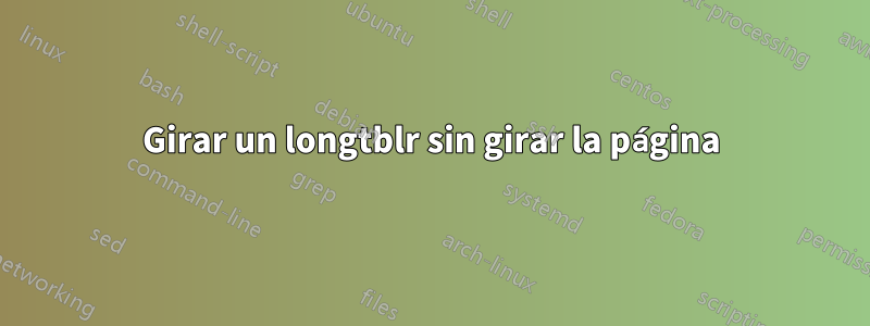 Girar un longtblr sin girar la página