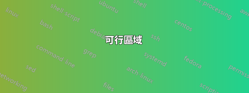 可行區域