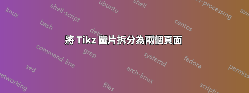 將 Tikz 圖片拆分為兩個頁面