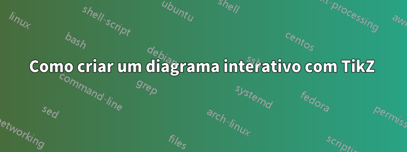 Como criar um diagrama interativo com TikZ