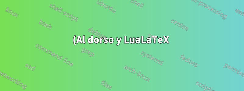 (Al dorso y LuaLaTeX) ы con estrés agudo solo funciona correctamente a veces (usando Times New Roman y STIX Two Text)