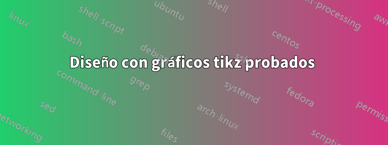 Diseño con gráficos tikz probados