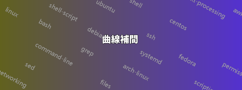 曲線補間
