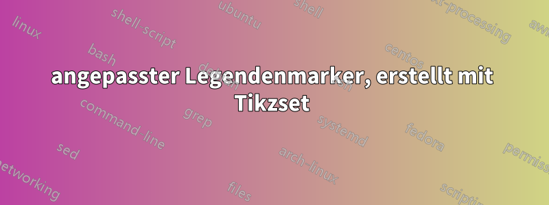 angepasster Legendenmarker, erstellt mit Tikzset