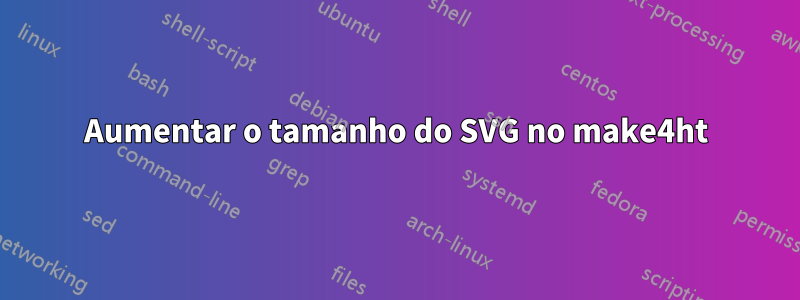 Aumentar o tamanho do SVG no make4ht