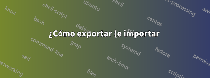 ¿Cómo exportar (e importar) tablas de látex a Illustrator?