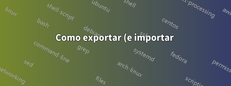 Como exportar (e importar) tabelas de látex para o Illustrator?