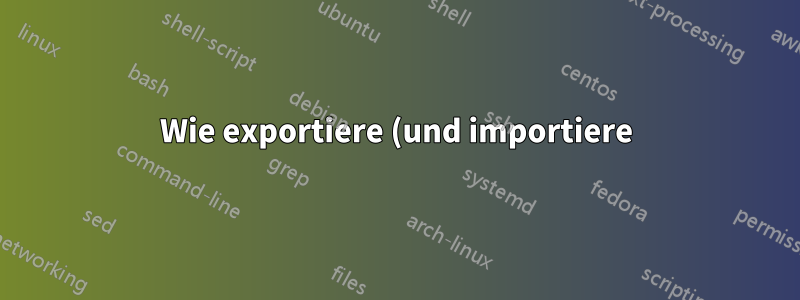 Wie exportiere (und importiere) man Latex-Tabellen in Illustrator?