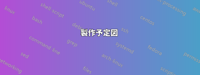 製作予定図