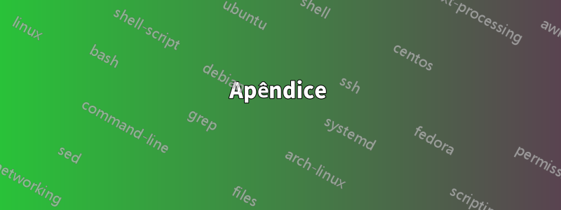 Apêndice