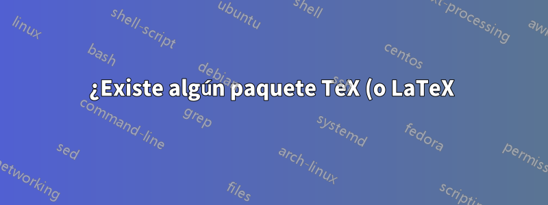 ¿Existe algún paquete TeX (o LaTeX) capaz de codificar con rot13 un texto ASCII?