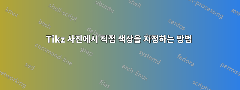 Tikz 사진에서 직접 색상을 지정하는 방법