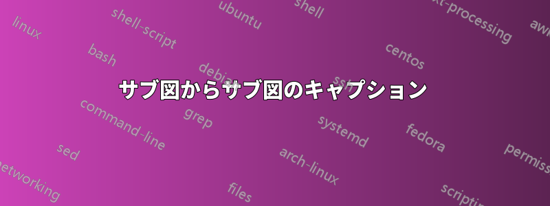 サブ図からサブ図のキャプション