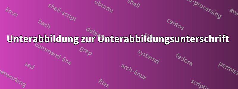 Unterabbildung zur Unterabbildungsunterschrift