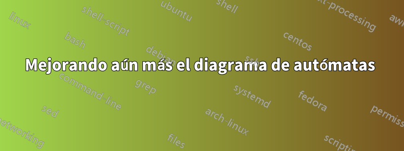 Mejorando aún más el diagrama de autómatas