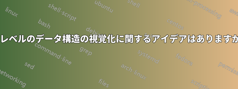 高レベルのデータ構造の視覚化に関するアイデアはありますか?