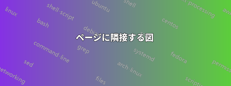 2ページに隣接する図