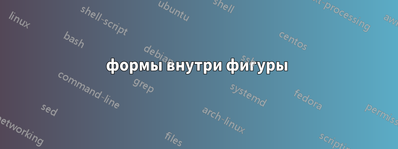 формы внутри фигуры