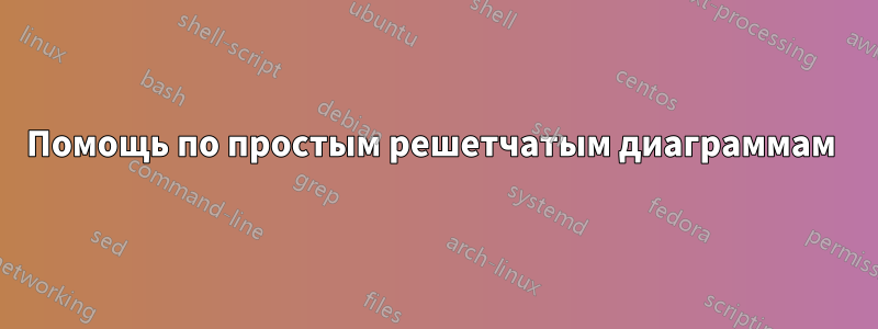 Помощь по простым решетчатым диаграммам 