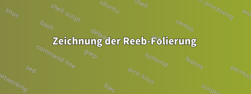 Zeichnung der Reeb-Folierung