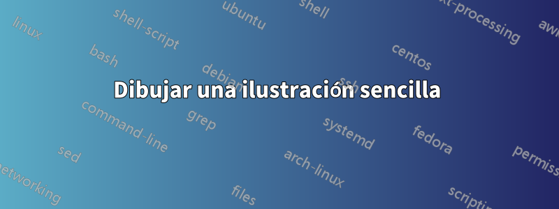 Dibujar una ilustración sencilla