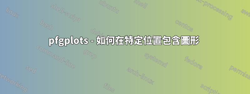 pfgplots - 如何在特定位置包含圖形