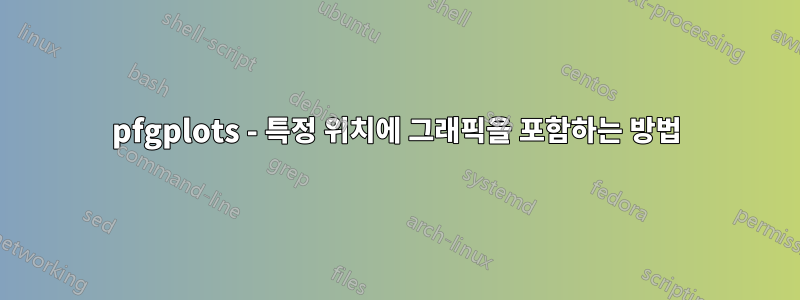 pfgplots - 특정 위치에 그래픽을 포함하는 방법