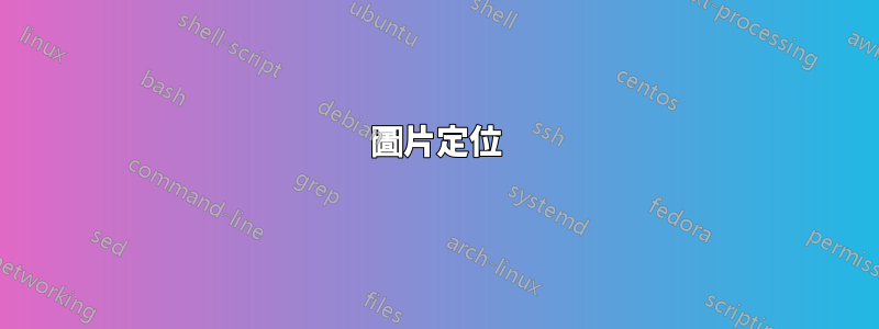 圖片定位