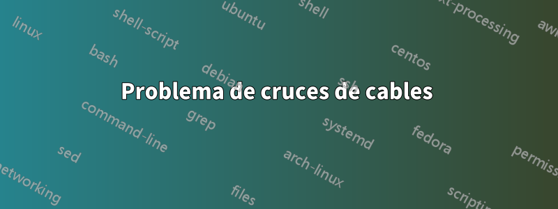 Problema de cruces de cables