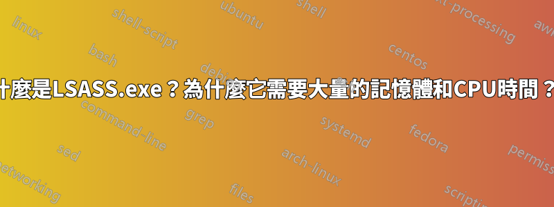 什麼是LSASS.exe？為什麼它需要大量的記憶體和CPU時間？