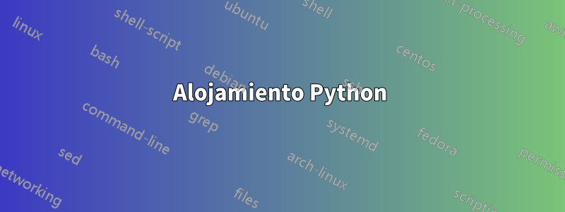 Alojamiento Python