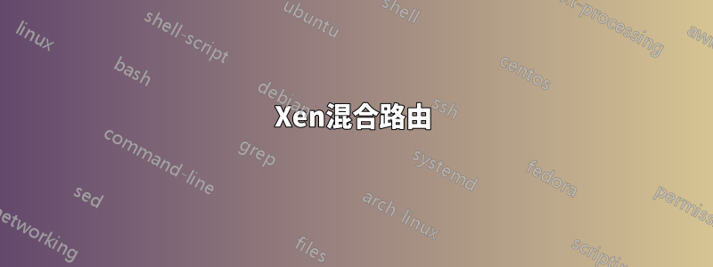 Xen混合路由