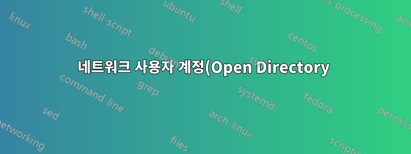 네트워크 사용자 계정(Open Directory)에 로그인하면 Adobe Reader가 실행되지 않습니다.