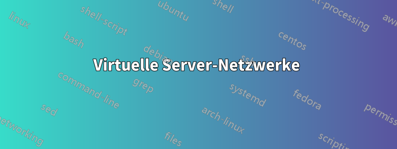 Virtuelle Server-Netzwerke