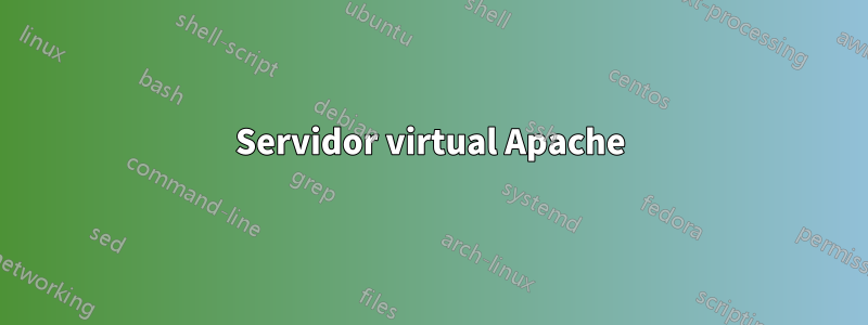 Servidor virtual Apache