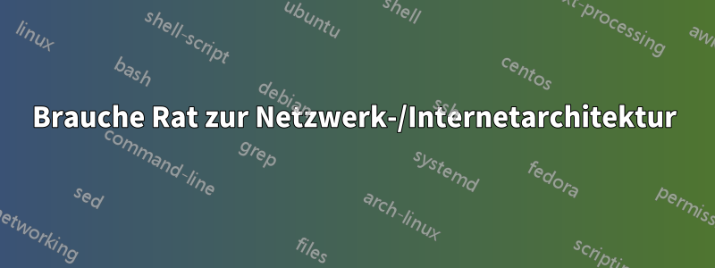 Brauche Rat zur Netzwerk-/Internetarchitektur