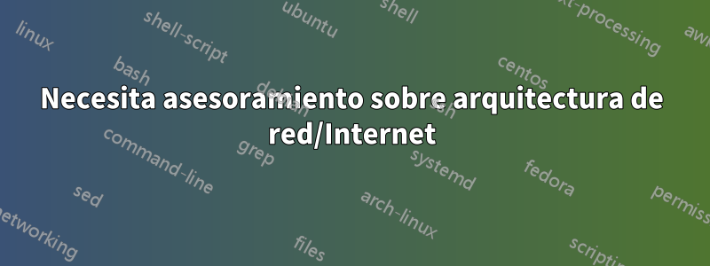 Necesita asesoramiento sobre arquitectura de red/Internet