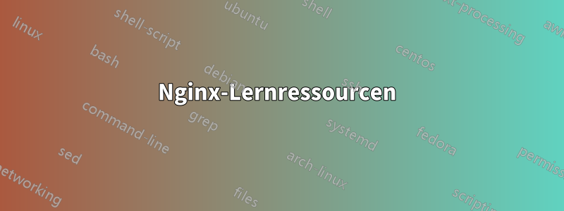 Nginx-Lernressourcen 