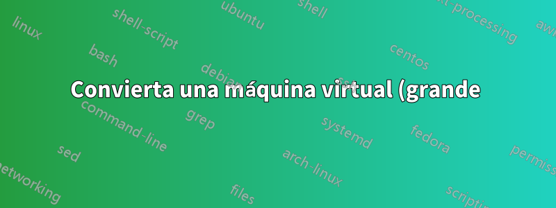 Convierta una máquina virtual (grande) de ESXi 3.5 a Hyper-V Server 2008 R2
