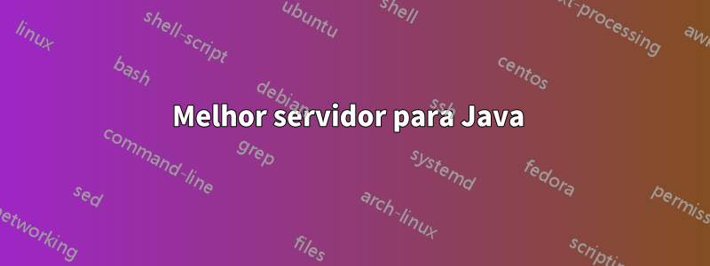 Melhor servidor para Java 