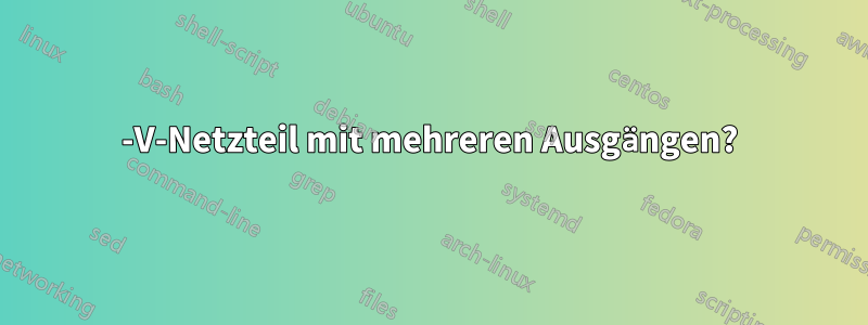 5-V-Netzteil mit mehreren Ausgängen?