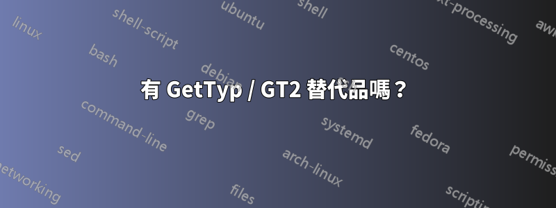 有 GetTyp / GT2 替代品嗎？