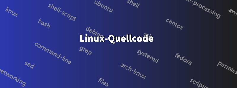 Linux-Quellcode 